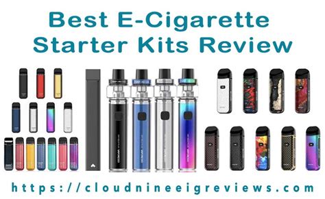 Best E-Cigarette Starter Kits Review on Cloud Nine