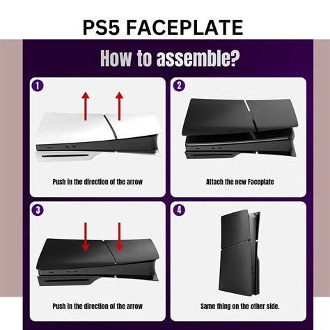 PS5 Slim Plates, PS5 Faceplate, PS5 Console Plate, Controller, Game ...