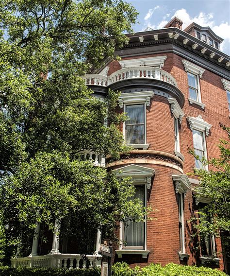 Victorian Architecture in Downtown Savannah Georgia Photograph by Kathy Clark