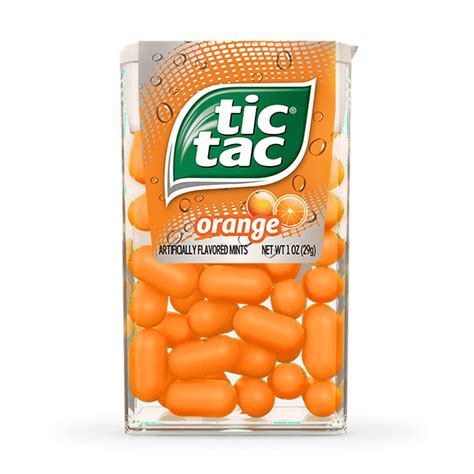 Tic Tac Mints, Orange Singles, 1 Oz, (Pack of 12) - Walmart.com - Walmart.com