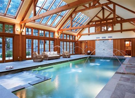 Amazing indoor swimming pools ideas (45) | Indoor swimming pool design ...