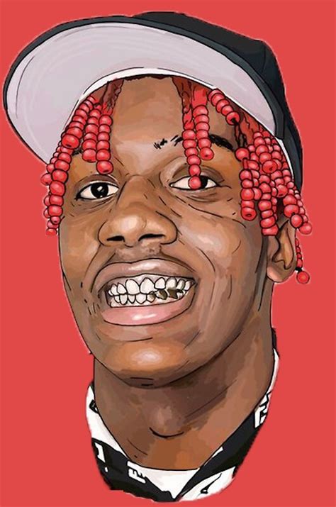 "LIL YACHTY FACE" Metal Prints by lalagorilla | Redbubble