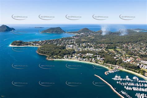 Aerial Photo Nelson Bay NSW Aerial Photography