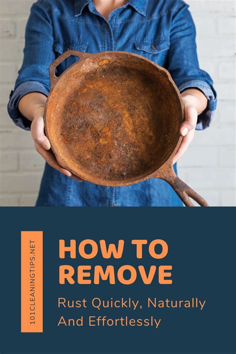 How To Remove Rust Quickly, Naturally And Effortlessly - 101CleaningTips.net