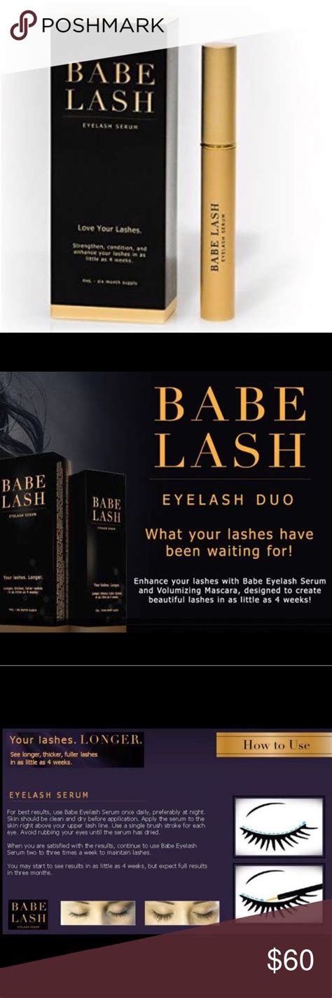 Babe Lash Eyelash Serum | Eyelash serum, Babe lash, Eyelashes