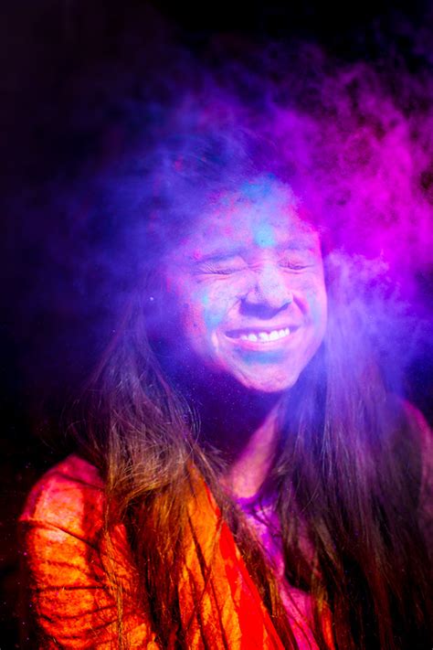 Holi Portraits on Behance