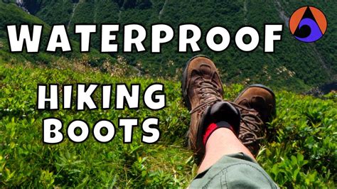 Waterproofing Hiking Boots [How To] Cheap and Easy - YouTube