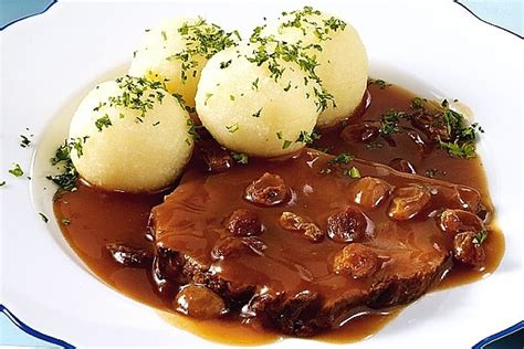 Sauerbraten with Potato Dumplings – Versatile Vinegar