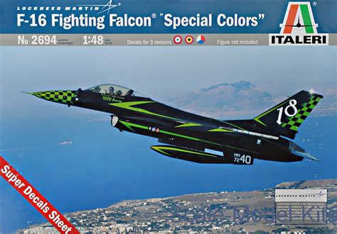 Italeri - F-16 Fighting Falcon - plastic scale model kit in 1:72 scale ...