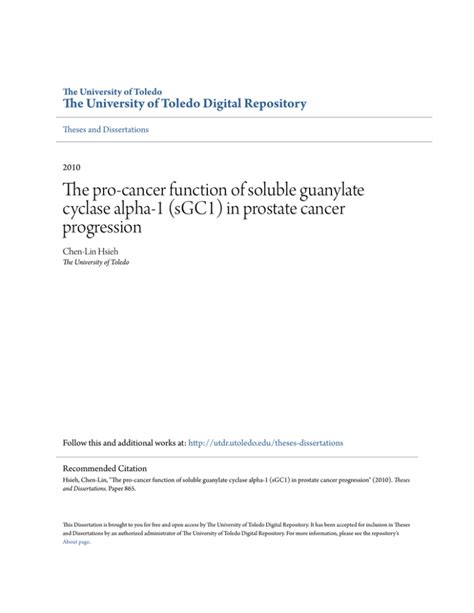 The pro-cancer function of soluble guanylate cyclase alpha