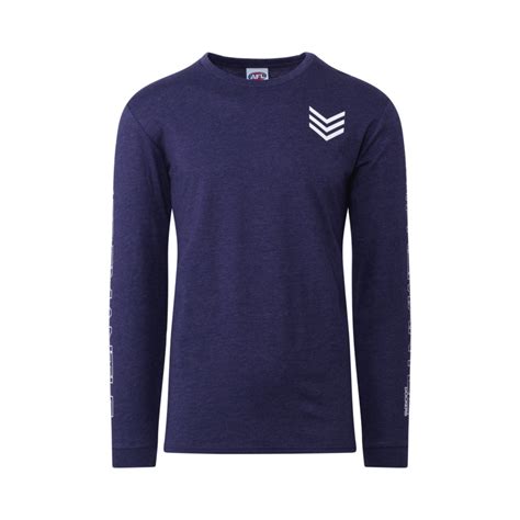 Fremantle Dockers Mens Supporter Long Sleeve Tee