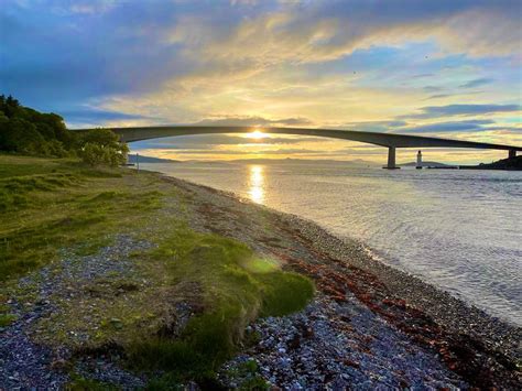 Sunset at the Skye Bridge | ScrappyBook