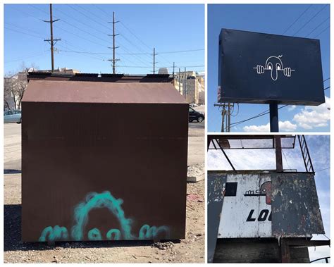 Trio of “Kilroy Was Here” graffiti doodles spotted around Salt Lake : r/SaltLakeCity