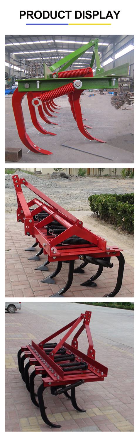 Tractor Ripper Tiller Cultivator,Farm Tractor Subsoiler Field Land - Buy Tractor Subsoiler For ...