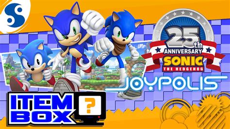 Sonic 25th at Tokyo Joypolis | ITEM BOX - YouTube