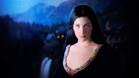 Photorealistic Arwen (Liv Tyler) LOTR by push-pulse on DeviantArt