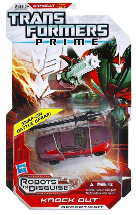 Transformers Prime Deluxe Hub Version: Knock Out | Free Shipping