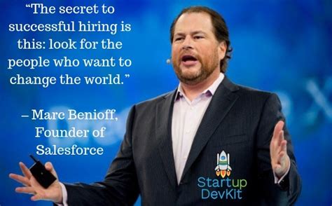 Marc Benioff Quote - StartupDevKit