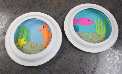 fish bowl, aquarium, marine life, toddler craft | Storytime crafts, Crafts, Toddler crafts