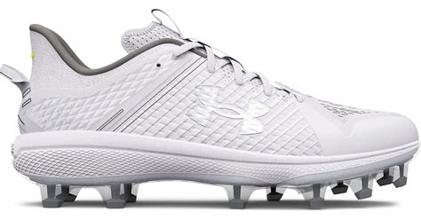 Under Armour Ua Yard Low Mt Tpu Baseball Cleats in Metallic for Men | Lyst