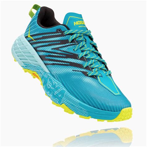 Hoka One One Women's Speedgoat 4 Blue | Laurie's Shoes