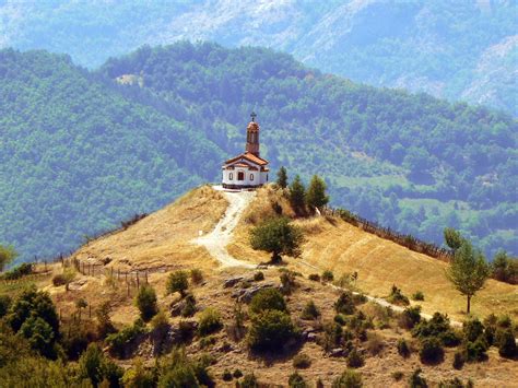 Beautiful Eastern Europe: Christ chapel Rhodope mountains Bulgaria