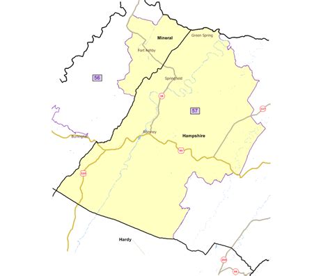 West Virginia Legislature's District Maps