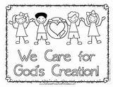 Stewardship Coloring Sheets Pages sketch template