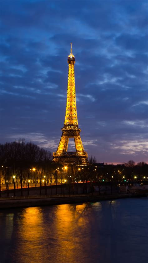 Eiffel Tower Sunset iPhone Wallpapers Free Download