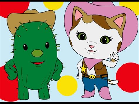 Sheriff Callie with Toby - Best Coloring Games - YouTube