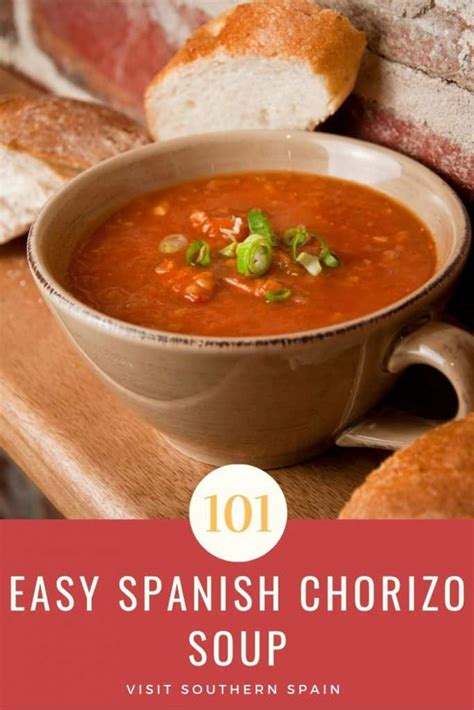 Best Spanish Chorizo Soup Recipe - Visit Southern Spain