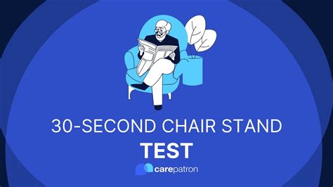 30 Second Chair Stand Test - YouTube