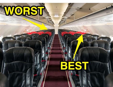 Best and Worst Places to Sit on Plane, Former Flight Attendant Reveals