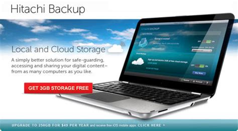 Hitachi Offers 3GB Of Cloud Storage For Free | HotHardware