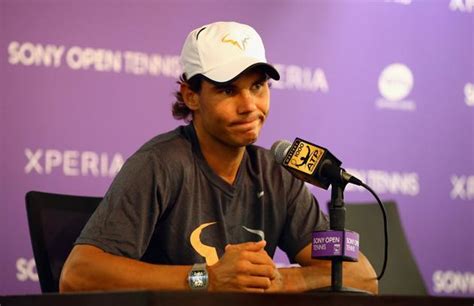 PHOTOS: Rafael Nadal’s Press Conference in Miami – Rafael Nadal Fans