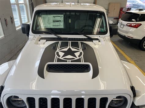 Mojave 392 2018 – Up Jeep Gladiator Wrangler JL JLU Hood Blackout ...