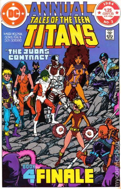 New Teen Titans (1980) Annual comic books