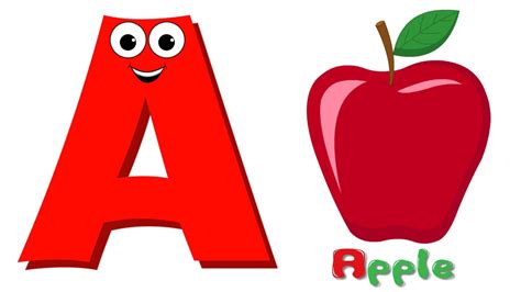 Phonics Letter A | ABC Song | Alphabet A | Lettering alphabet, Lettering, Picture letters