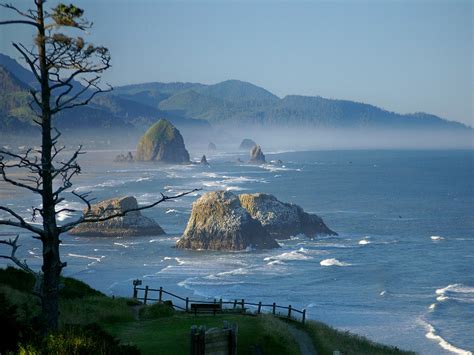 Ecola State Park, an Oregon State Park located near Astoria, Seaside