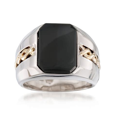 Mens onyx rings - lopiteam