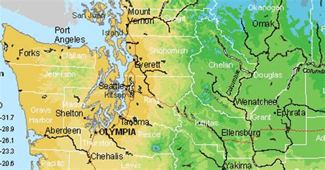 USDA Hardiness Zone For Seattle, Washington - The Garden Magazine