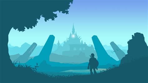 Made a BOTW Vector Wallpaper (4K) : wallpapers