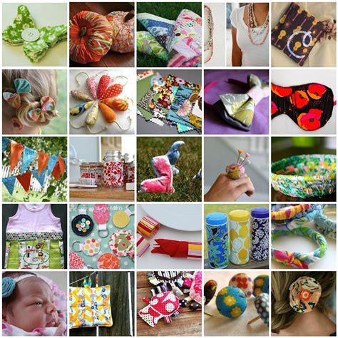 25 things to do with fabric scraps | Crafts, Fabric crafts, Sewing projects