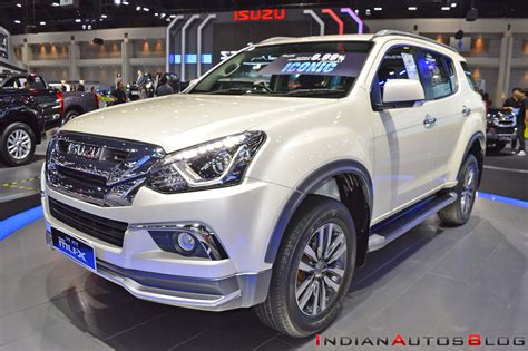 Isuzu Mu X Facelift 2018 Thai Motor Expo Images Fr