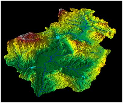 수치 표고 모델 탐색—ArcGIS Online | 문서