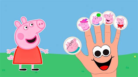 Peppa pig finger family song - YouTube