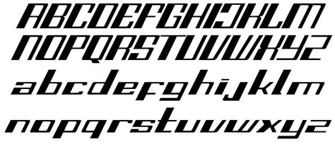 Fast SS font by Martin Mazzon - FontRiver