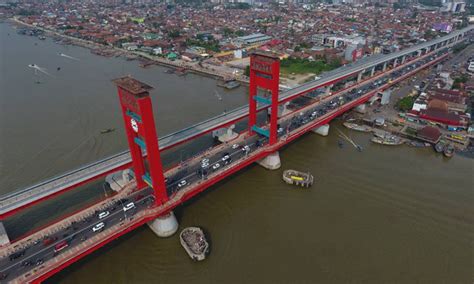 Jembatan Ampera, Ikon Kota Palembang yang Mirip Tower Bridge