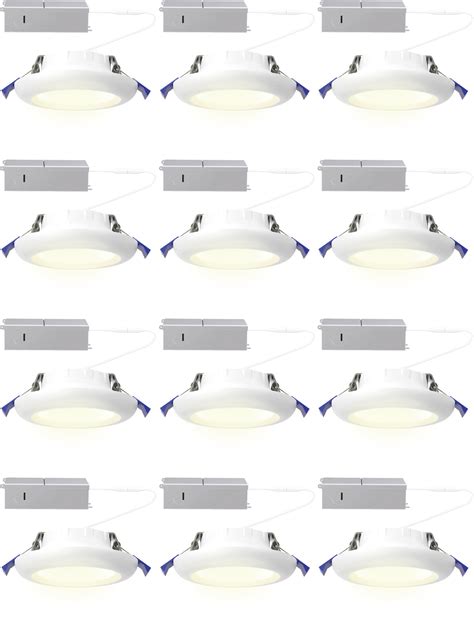 AKIHE 4 inch Canless Recessed Lighting LED, Dimmable Downlighting ...