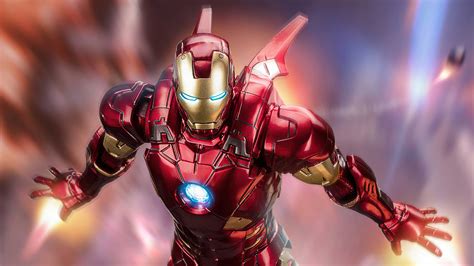 Iron Man Flying Wallpaper 4k HD ID:7839